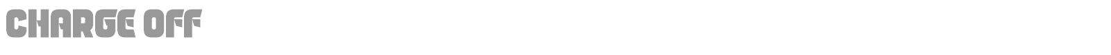 Charge Off font preview